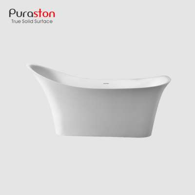 Puraston Hot selling marble artificial stone bathtub for quality projects