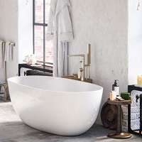 Popular durable classical free standing bath tub acrylic bathtub