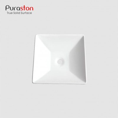 Puraston above counter bathroom basin designer hand wash basin acrylic basin