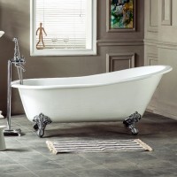 hot sale commen cheap portable soaking tubs four legs small cast iron bathtubs