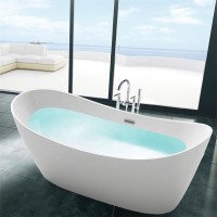 Indoor Soaking Free Standing Acrylic Modern Whirlpool BathroomBathtub